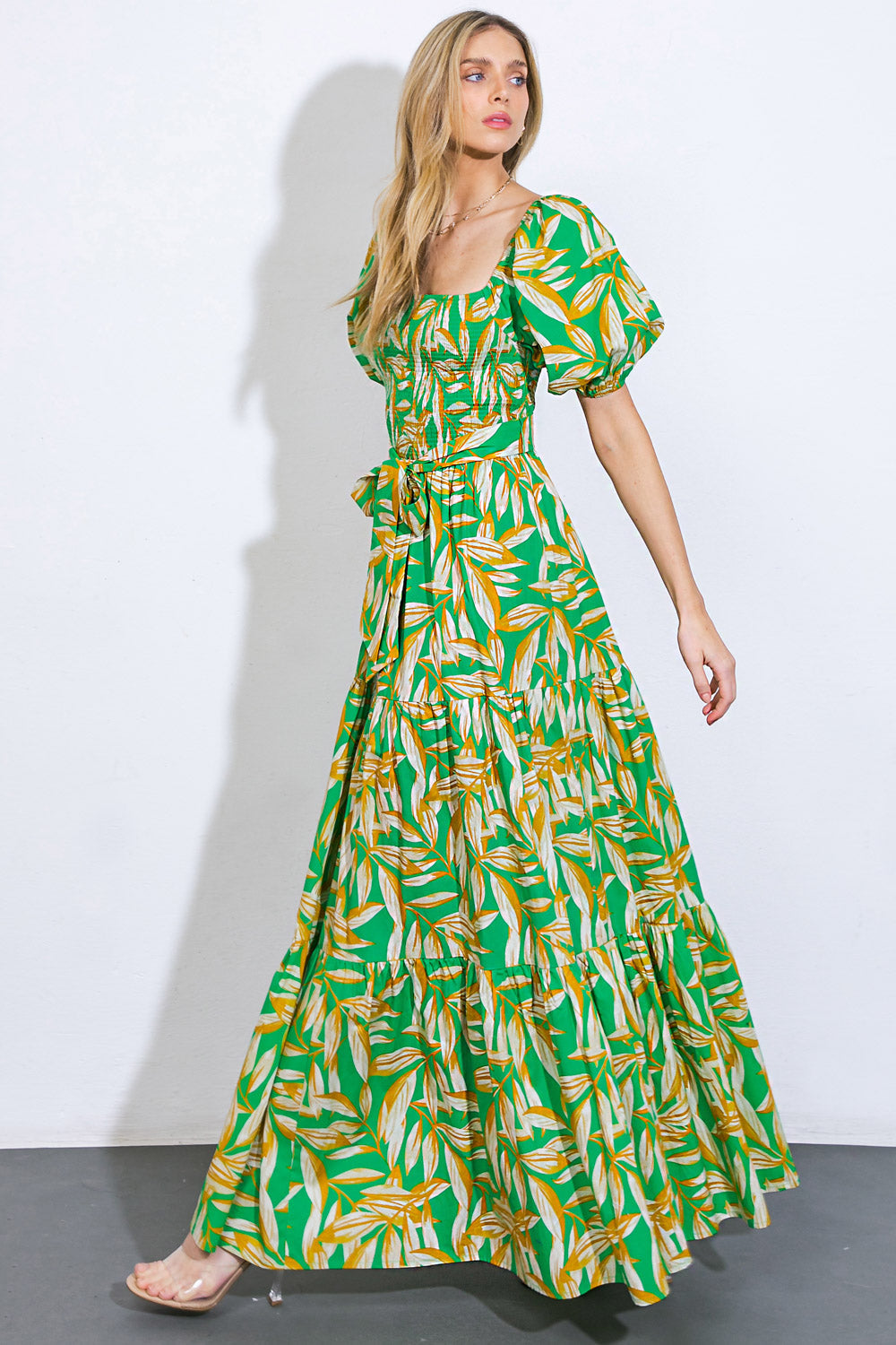 NEVER ENDING DAYS WOVEN MAXI DRESS Flying Tomato